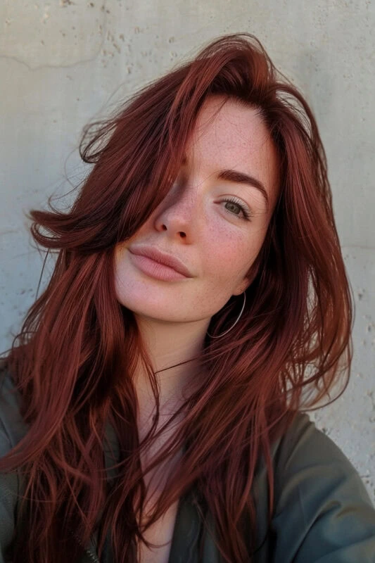 40 Stunning Reddish Brown Hair Colors Youll Absolutely Love Flos Blog 9362